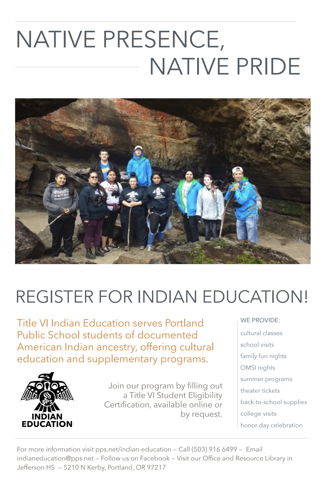 NATIVE PRESENCE, NATIVE PRIDE